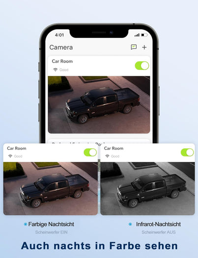 GK2 1080P Außenüberwachungskamera (Osaio-App)