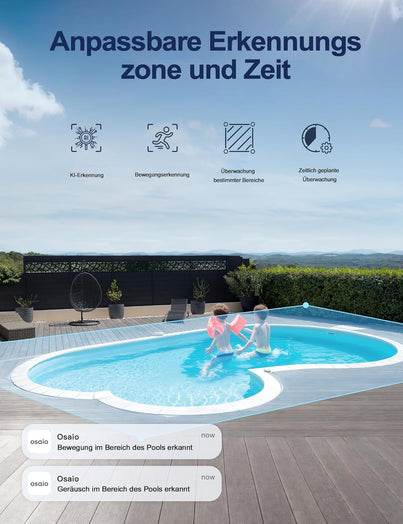 GK2 1080P Außenüberwachungskamera (Osaio-App)