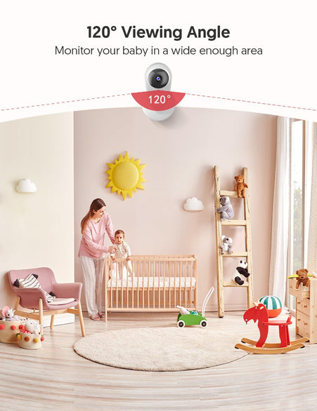 Victure PC420 1080P Babyphone, Baby Monitor WLAN Kamera