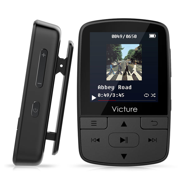 Victure M3 Bluetooth MP3 Player 8/16GB mit Clip zum Laufen